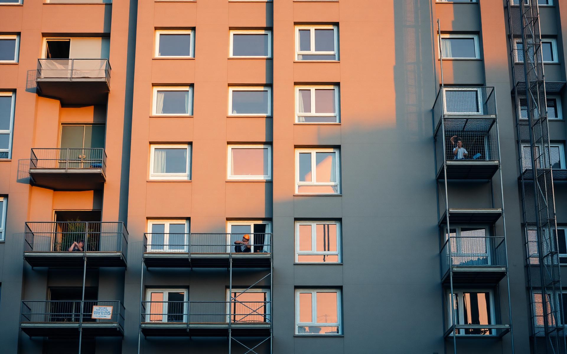 Fassadensanierung MSG Conceptbau
